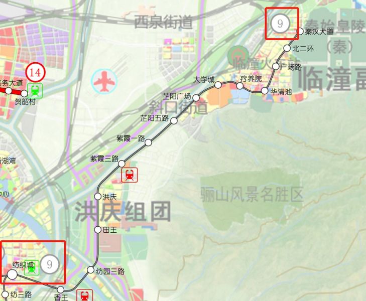 西安地鐵9號(hào)線線路圖揭秘，城市發(fā)展的脈搏與未來藍(lán)圖展望